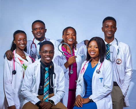 Friendly medical team